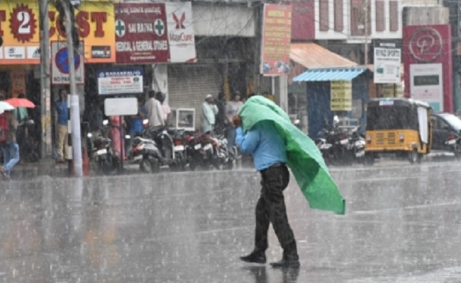 Low pressure forms off AP coast, widespread rains forecast